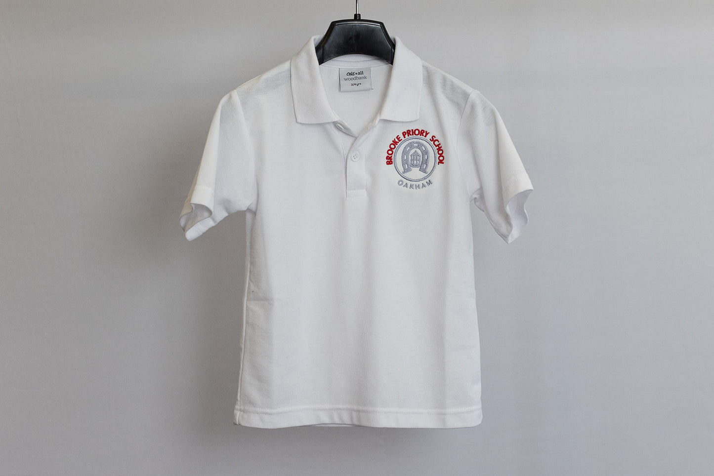 White Brooke Priory Cotton Polo Shirt